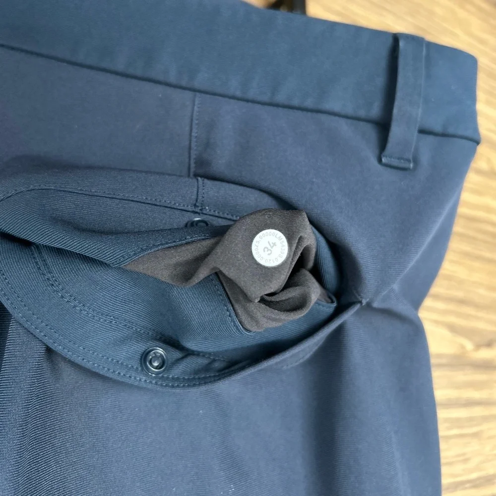 Lululemon Commission Slim-Fit Pant in True Navy | Size 34 - Picture 6 of 12